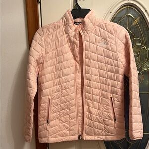 The North Face Women's Light Pink Puffer Jacket